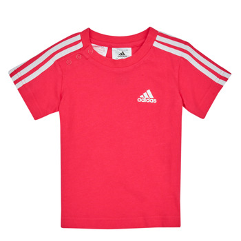 Vêtements Enfant T-shirts manches courtes Adidas Sportswear IB 3S TSHIRT rose puissant