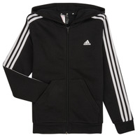 Vêtements Enfant Sweats Adidas Sportswear 3S FL FZ HOOD Noir