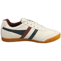 Chaussures Homme Baskets mode Gola HARRIER LEATHER Blanc