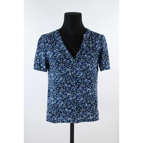 Vêtements Femme Débardeurs / T-shirts sans manche Claudie Pierlot Top bleu Bleu