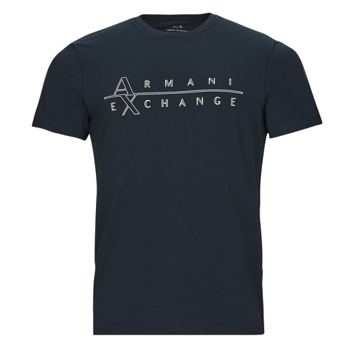 Vêtements Homme T-shirts manches courtes Armani Exchange 3RZTBR Marine