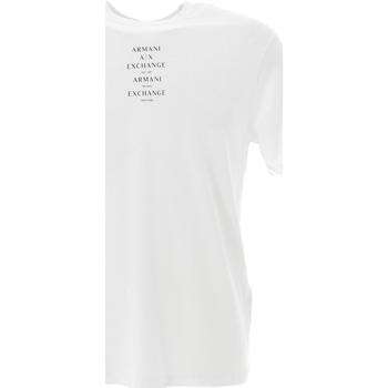 Vêtements Homme T-shirts manches courtes EAX T-shirt Blanc