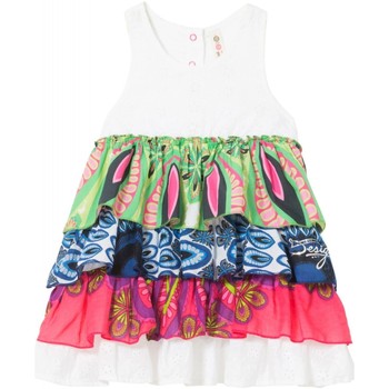 Vêtements Fille T-shirts Couture manches courtes Desigual T Shirt Fille Podenco Fushia Rose 18SGCW13 (rft) Rose