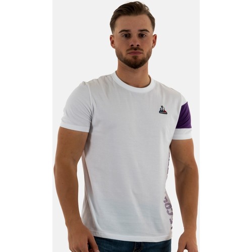 Vêtements Homme T-shirts manches courtes Le Coq Sportif 2310002 Blanc