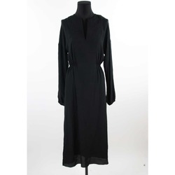 Vêtements Femme Robes Longchamp Robe en soie Noir
