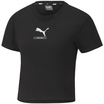 Vêtements Femme T-shirts & Polos Puma 581377-01 Noir