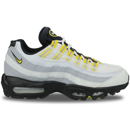 Chaussures Homme Baskets basses Nike people nike people shox junior colors 2015 football team Essential Tour Yellow Blanc