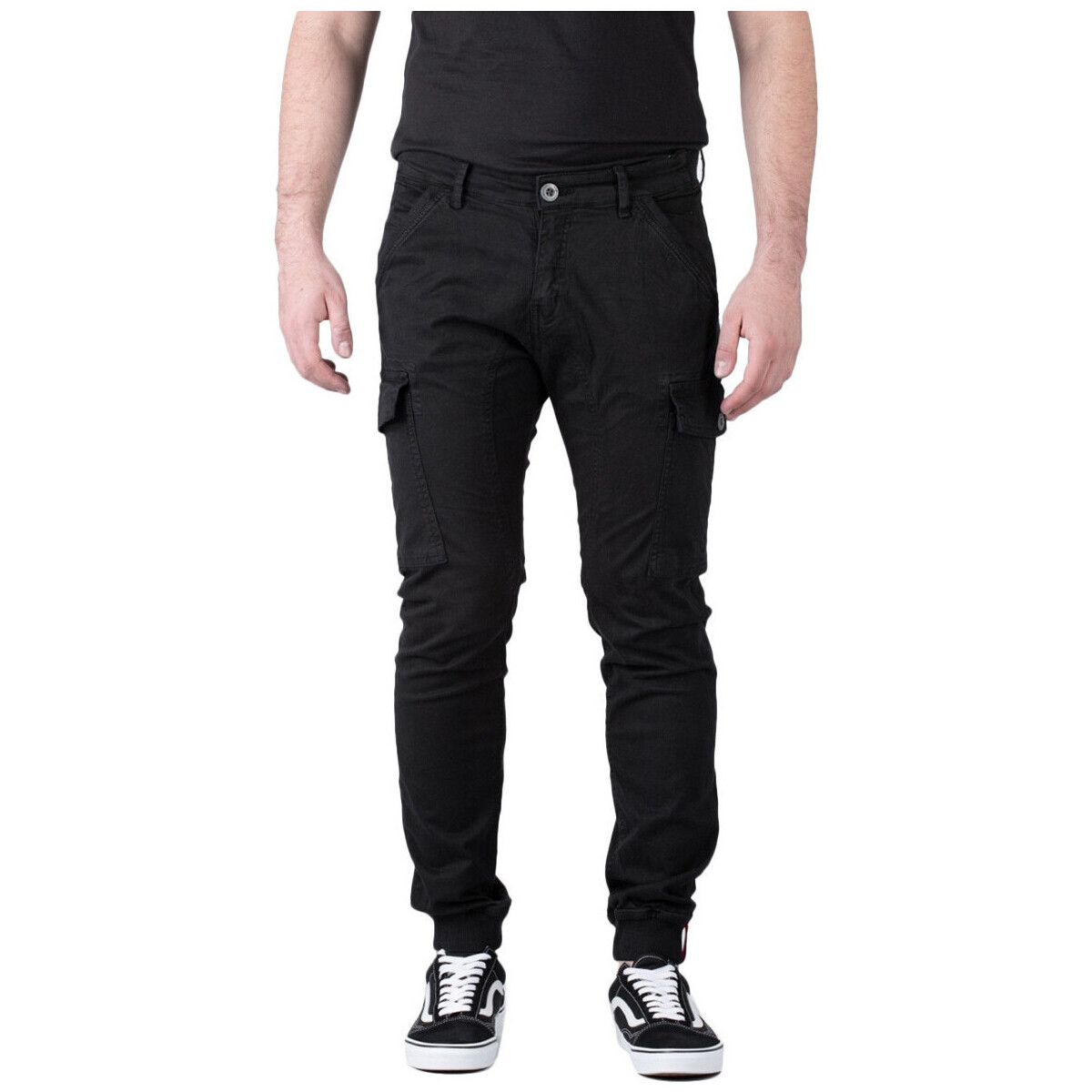 Vêtements Homme Pantalons Alpha cargo  Spark Noir