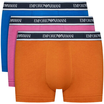 Sous-vêtements Homme Boxers Ea7 Emporio Armani van Pack de 3 Orange