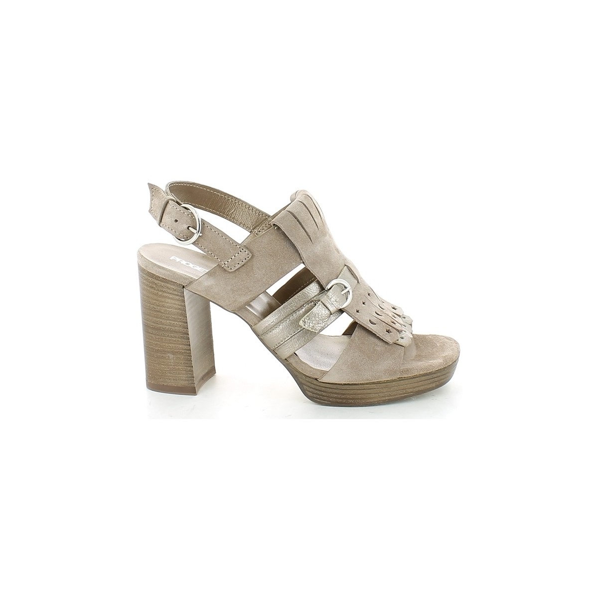 Chaussures Femme Sandales et Nu-pieds Progetto D.S197.02 Marron