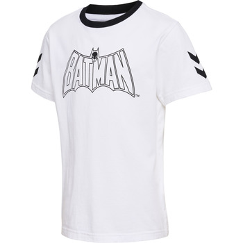 Vêtements Enfant T-shirts manches courtes hummel T-shirt manches courtes enfant  Batman Blanc