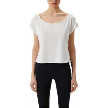 Vêtements Femme T-shirts & Polos Emporio Armani EA7 3LTT36 TJDBZ Blanc