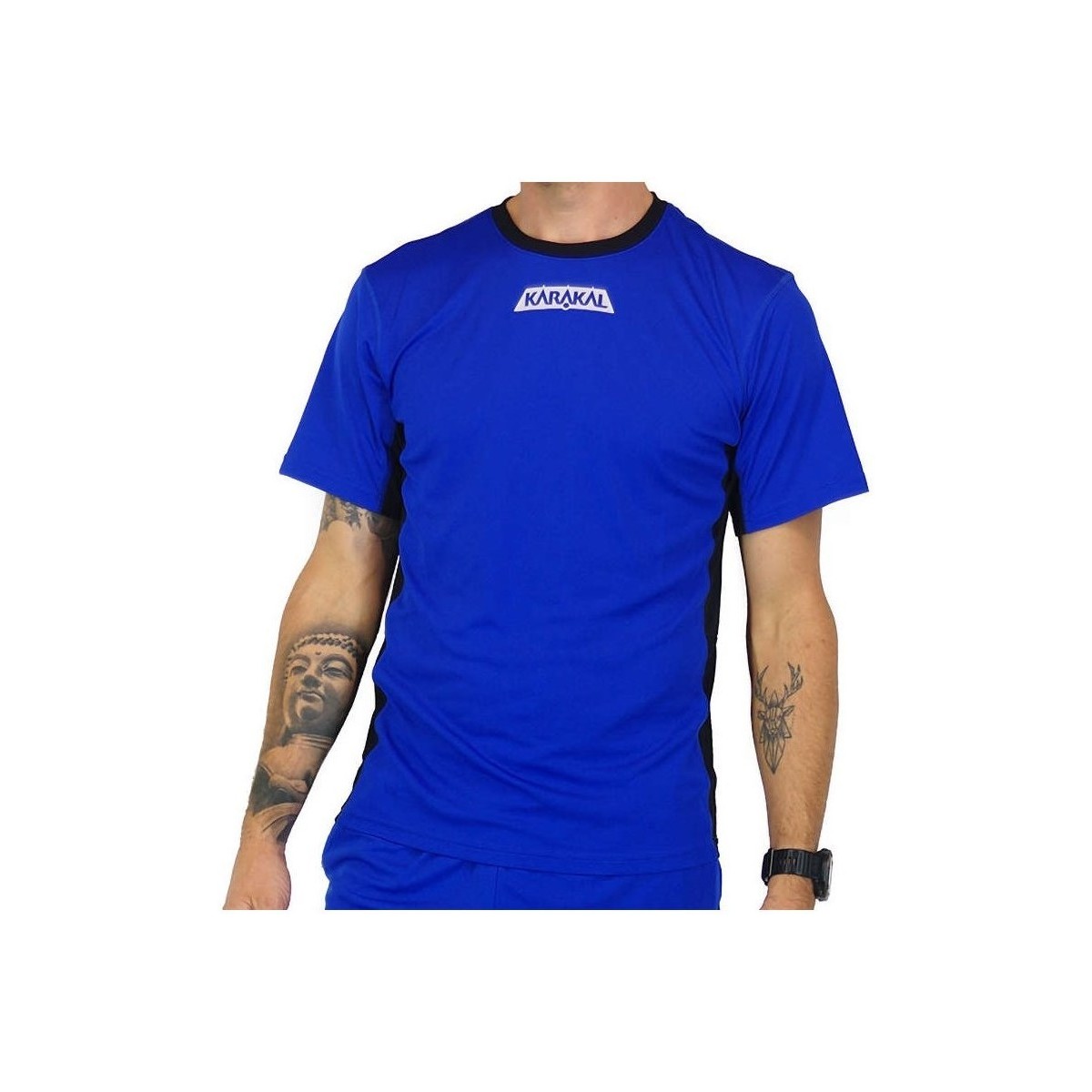 Vêtements Homme T-shirts manches courtes Karakal Pro Tour Tee Bleu