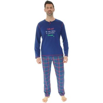 Vêtements Homme Pyjamas / Chemises de nuit Christian Cane PYJAMA. MEGASAGE Bleu