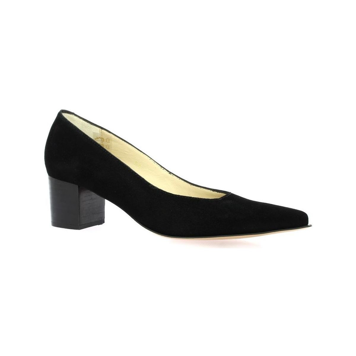 Chaussures Femme par courrier électronique : à Escarpins cuir velours Noir