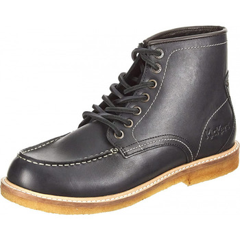 Chaussures Homme Boots Kickers Horuzy noir, Plat Oxford Homme Noir