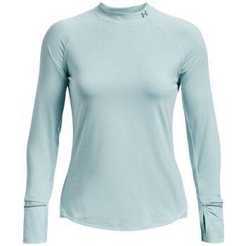 Vêtements Femme T-shirts manches longues Under Armour T-shirt OutRun The Cold Femme Fuse Teal/Reflective Bleu