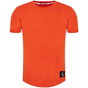 Vêtements Homme T-shirts & Polos Calvin Klein Jeans T shirt homme  Ref 58217 S04 Ora Orange