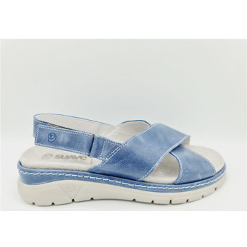 Chaussures Femme Sandales et Nu-pieds Suave 12505 Bleu