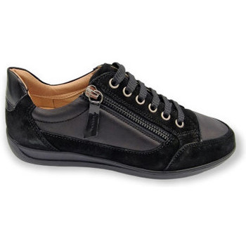 Chaussures Femme Baskets mode Geox sneakers Noir