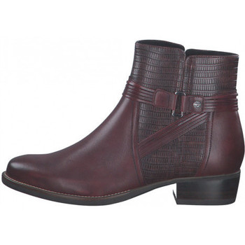 Chaussures Femme Blk Boots Tamaris 25000 Rouge
