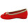 Chaussures Femme Chaussons La Maison De L'espadrille 2862-4 Rouge