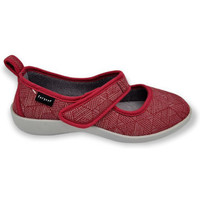 Chaussures Femme Chaussons Fargeot tetris Rouge