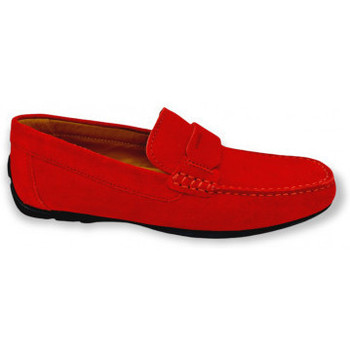 Chaussures Homme Mocassins Geox u1544a Rouge