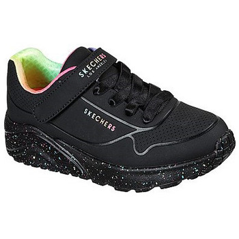 Chaussures Fille sportivo Skechers Memory Foam™ cushioned comfort insole uno lite rainbow Noir