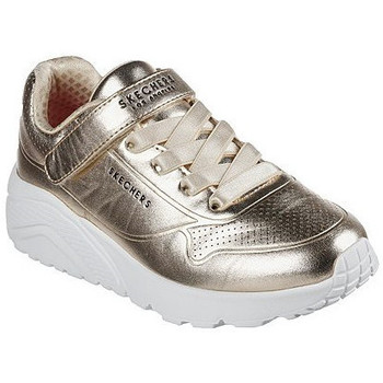 Chaussures Fille Baskets mode Skechers uno lite chrome step Gris