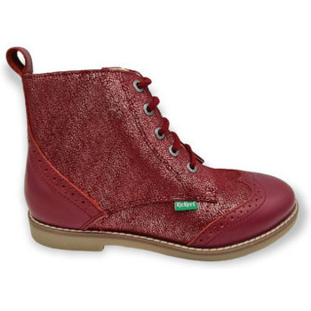 Chaussures Fille Boots Kickers tyrol Bordeaux