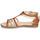 Chaussures Fille Sandales et Nu-pieds Geox sandale plate Marron