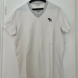 Vêtements Homme T-shirts manches courtes Abercrombie And Fitch Tee-Shirt homme Abercrombie Blanc