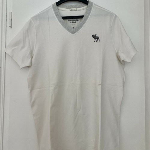 Vêtements Homme Pull Homme 36 - T1 - S Bleu Abercrombie And Fitch Tee-Shirt homme Abercrombie Blanc
