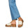 Chaussures Femme Серебристые босоножки на среднем блочном каблуке Aldo YASSU Blanc