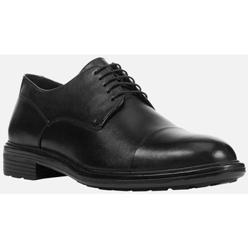 Chaussures Mocassins Geox U WALK PLEASURE noir