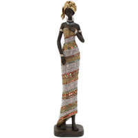 Maison & Déco Statuettes et figurines Signes Grimalt Figure Femme Africaine Doré