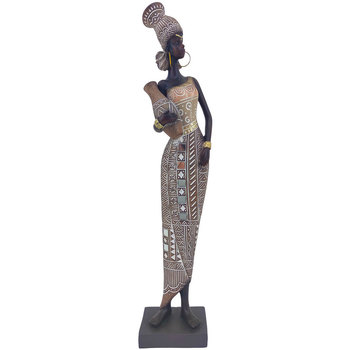 Diam 45 cm Statuettes et figurines Signes Grimalt Figure Africaine Marron