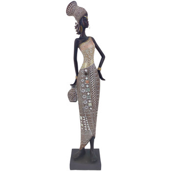 Statuette Chat En Résine Statuettes et figurines Signes Grimalt Figure Africaine Marron