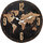 Maison & Déco Horloges Signes Grimalt Horloge Murale Mondiale Noir