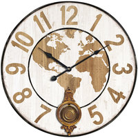 Voir toutes les nouveautés Horloges Signes Grimalt Horloge Murale Mondiale Marron