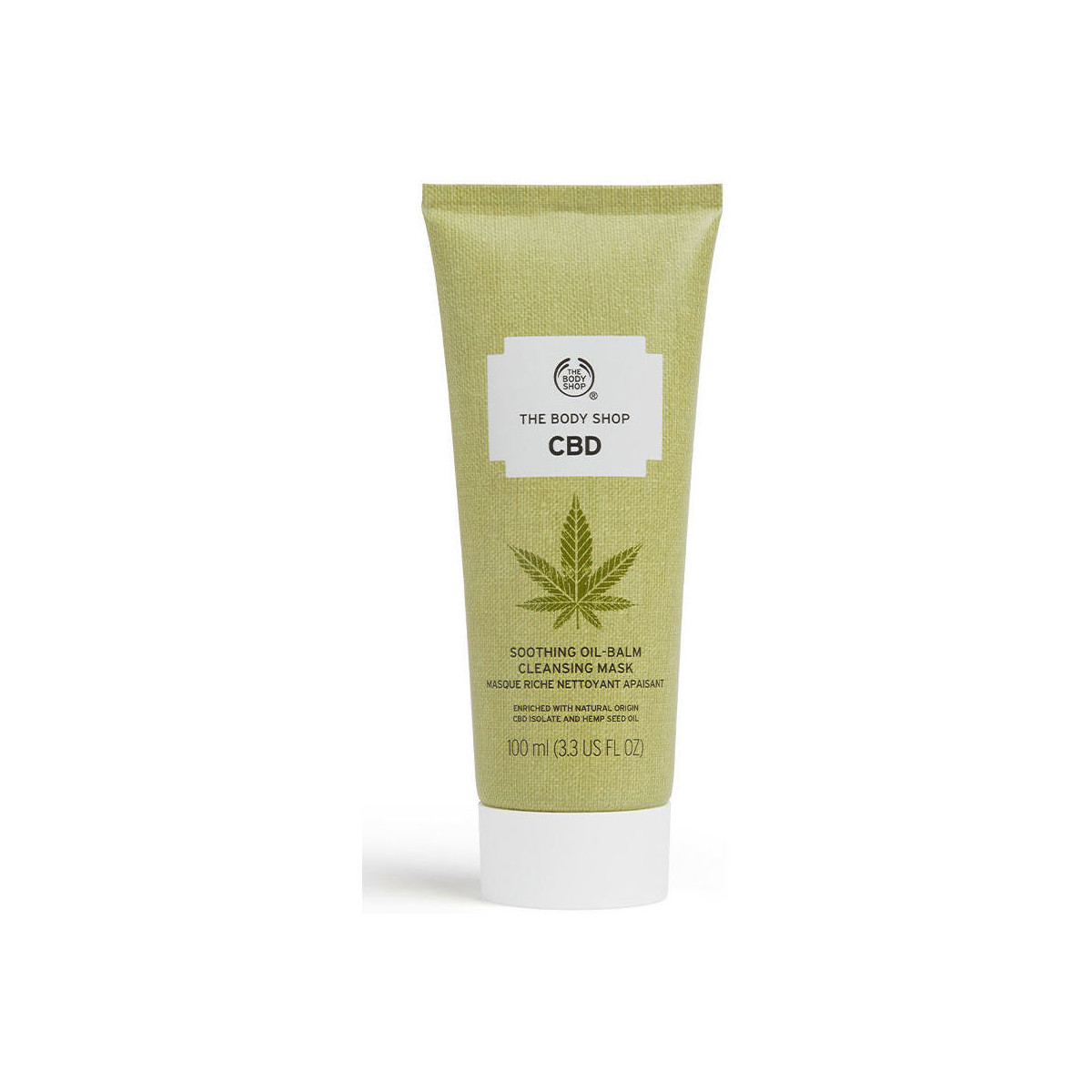 Accessoires textile Masques The Body Shop Cbd Soothing Oil-balm Cleansing Mask 