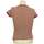 Vêtements Femme T-shirts & Polos Zara top manches courtes  38 - T2 - M Rouge Rouge