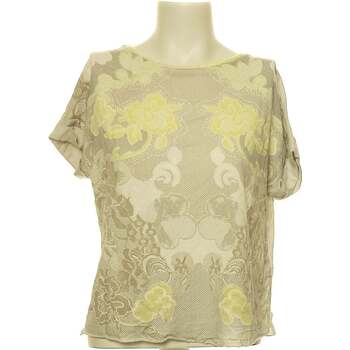 Vêtements Femme T-shirts manches courtes Zara top manches courtes  38 - T2 - M Gris Gris