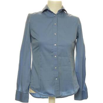 chemise zara  chemise  34 - t0 - xs bleu 