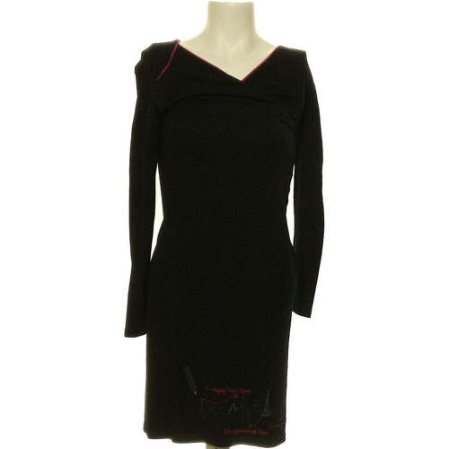 Vêtements Femme Robes courtes Anatopik robe courte  38 - T2 - M Noir Noir