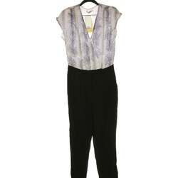 Vêtements Femme Combinaisons / Salopettes Mango combi-pantalon  34 - T0 - XS Noir Noir
