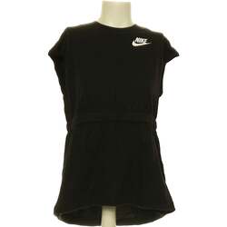Vêtements Femme T-shirts & Polos Nike top manches courtes  38 - T2 - M Noir Noir