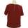 Vêtements Femme T-shirts & Polos Levi's 34 - T0 - XS Rouge