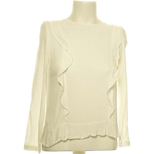 Vêtements Femme Tops / Blouses Mango blouse  34 - T0 - XS Blanc Blanc